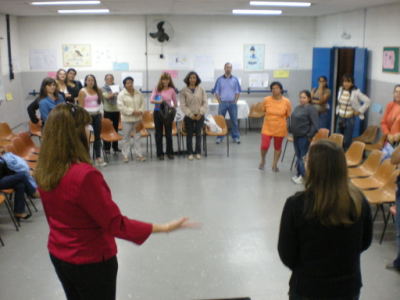 Palestra no Circo Escola